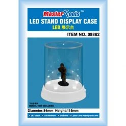 09862 | Trumpeter Model Plastic Display Case 84x115mm W/ LED -Trumpeter Sales Shop TRU 09862 54 1200x800 1