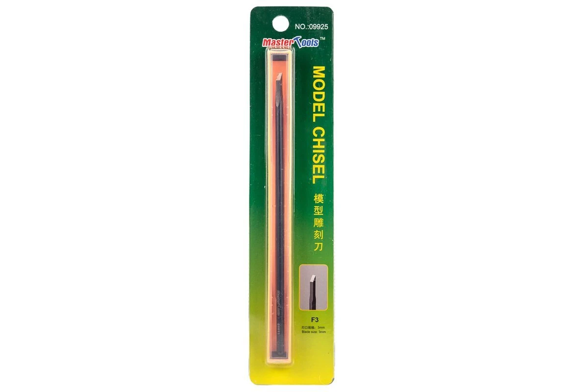 09925 | Trumpeter Master Tools Modelers Flat 3mm Chisel 3 09925 | Trumpeter Master Tools Modelers Flat 3mm Chisel