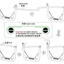 09930 | Trumpeter Master Tools Modelers Flexible Sandpaper Strip Holder -Trumpeter Sales Shop TRU 09930 53 1200x800 1
