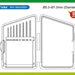 09954 | Trumpeter Master Tools 0.3, 0.4, 0.5, 0.6, 0.7, 0.8, 0.9, 1.0mm Craft Drill Set -Trumpeter Sales Shop TRU 09954 53 1200x800 1