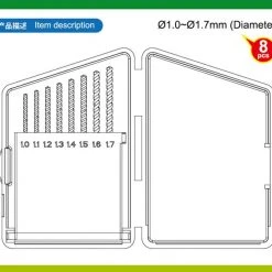 09955 | Trumpeter Master Tools 1.0, 1.1, 1.2, 1.3, 1.4, 1.5, 1.6, 1.7mm Craft Drill Set -Trumpeter Sales Shop TRU 09955 52 1200x800 1