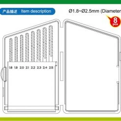 09956 | Trumpeter Master Tools 1.8, 1.9, 2.0, 2.1, 2.2, 2.3, 2.4, 2.5mm Craft Drill Set -Trumpeter Sales Shop TRU 09956 53 1200x800 1