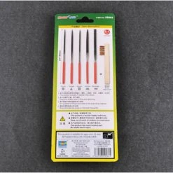 09964 | Trumpeter Master Tools Modelers Diamond File & Brass Brush Assorted Set 6Pcs -Trumpeter Sales Shop TRU 09964 52 1200x800 1