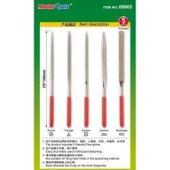 09965 | Trumpeter Master Tools Modelers Diamond File Assorted Set 5Pcs -Trumpeter Sales Shop TRU 09965 53 1200x800 1