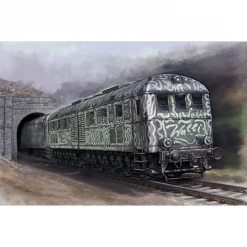 TR00225 | Trumpeter 1/35 Wehrmacht Locomotive V188 Scaled Plastic Model Kit